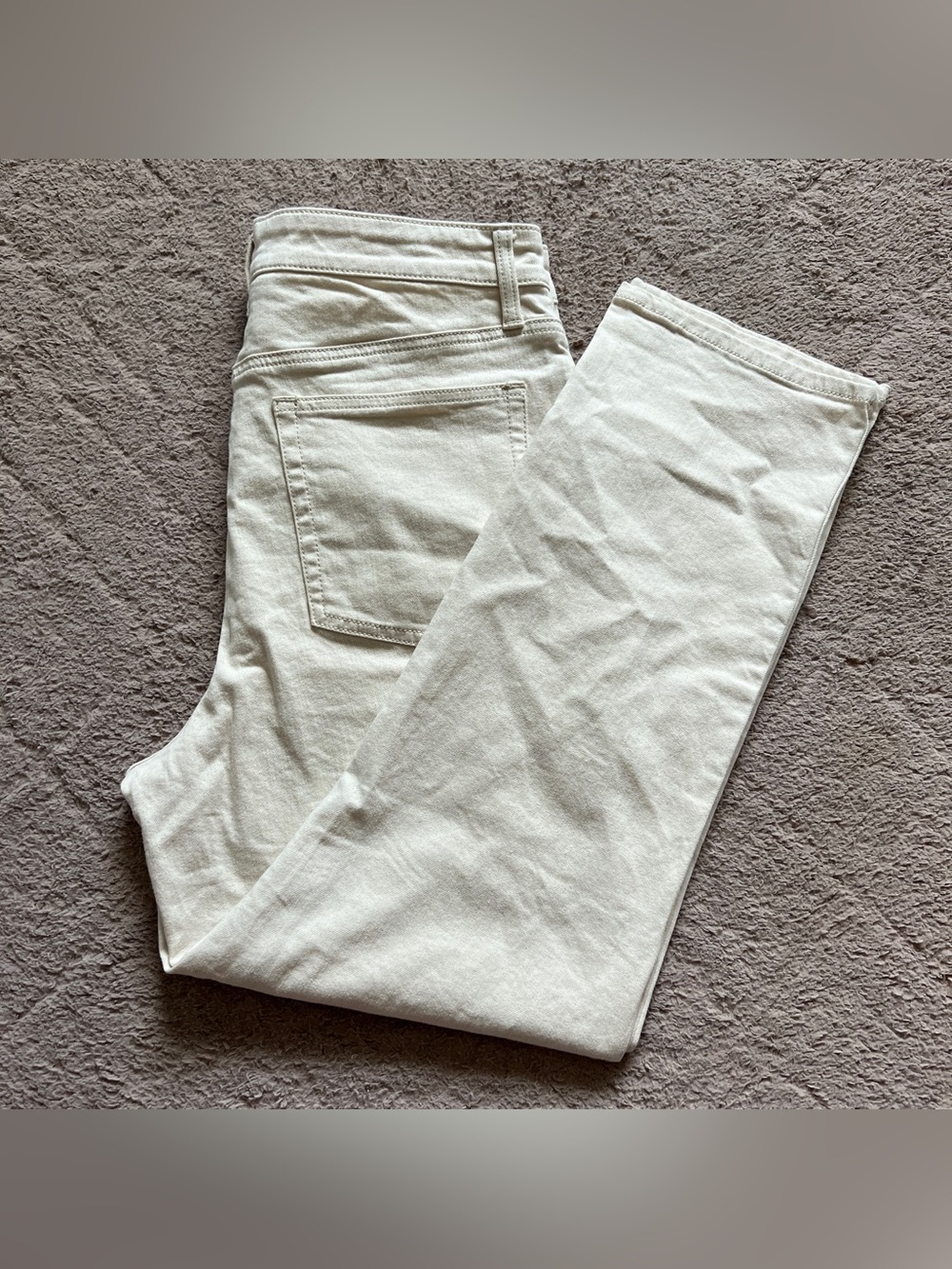 Talbots Modern Ankle Jean High Rise Minimalist Relaxed Contemporary Chic Sz 12